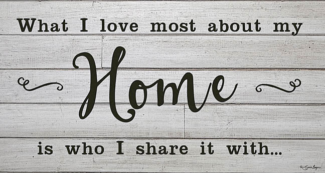 Susie Boyer BOY388 - My Home - Home, Family, Inspiring, Signs, Wood Planks from Penny Lane Publishing