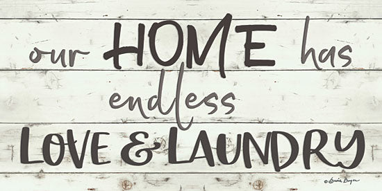 Susie Boyer BOY419 - Our Home - 24x12 Laundry, Humorous, Calligraphy, Love, Home from Penny Lane