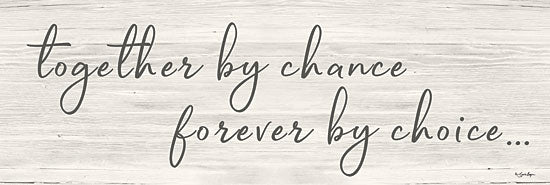 Susie Boyer BOY522A - BOY522A - Together by Chance     - 36x12 Signs, Typography, Together, Love, Marriage, Wedding from Penny Lane