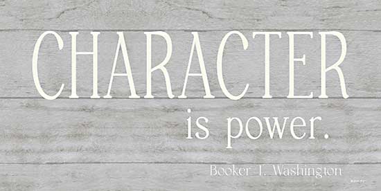 Susie Boyer BOY548 - BOY548 - Character is Power - 18x9 Character is Power, Black & White, Signs from Penny Lane