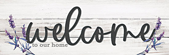 Susie Boyer BOY600A - BOY600A - Welcome to Our Home     - 36x12 Welcome to Our Home, Welcome, Lavender, Herbs, Typography, Signs from Penny Lane