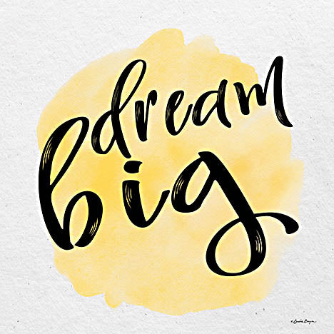 Susie Boyer BOY638 - BOY638 - Dream Big - 12x12 Dream Big, Motivational, Typography, Signs from Penny Lane