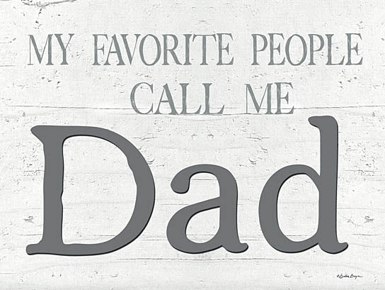 Susie Boyer BOY640 - BOY640 - My Favorite People Call Me Dad - 16x12 My Favorite People Call Me Dad, Dad, Father, Family, Typography, Signs from Penny Lane