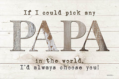 BOY645 - Papa - I'd Pick You - 16x12