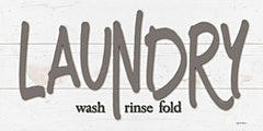BOY662 - Laundry - Wash, Rinse, Fold - 18x9