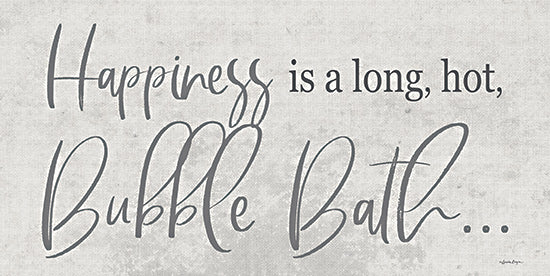 Susie Boyer BOY684 - BOY684 - Bubble Bath - 18x9 Happiness Is, Bubble Bath, Bath, Bathroom, Typography, Signs from Penny Lane