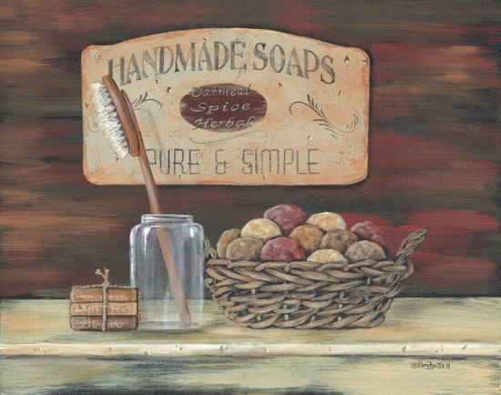 Pam Britton BR210 - Handmade Soaps - Toothbrush, Soap, Basket, Jar from Penny Lane Publishing