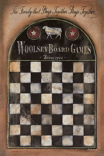 Pam Britton BR321 - Woolsey Board Games - Game Board, Antiques, Signs, Family from Penny Lane Publishing