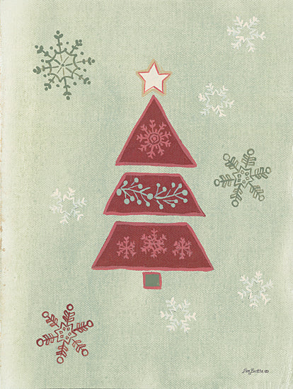 Pam Britton BR485 - BR485 - Holiday Cheer III - 12x16 Christmas Tree, Star, Snowflakes from Penny Lane