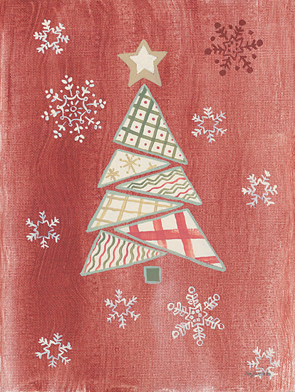 Pam Britton BR486 - BR486 - Holiday Cheer IV - 12x16 Christmas Tree, Star, Snowflakes from Penny Lane