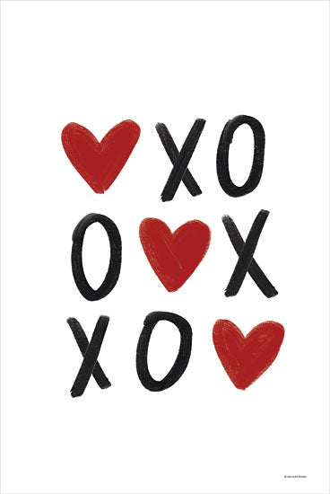 Lady Louise Designs BRO162 - BRO162 - XOXO - 12x18 XOXO, Love, Hearts, Valentine's Day from Penny Lane