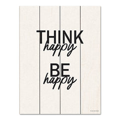 BRO257PAL - Think Happy - 12x16