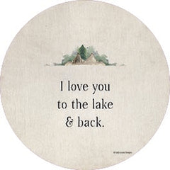BRO272RP - I Love You to the Lake & Back - 18x18