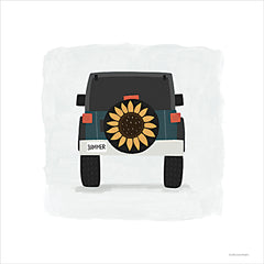 BRO289 - Sunflower Jeep - 12x12