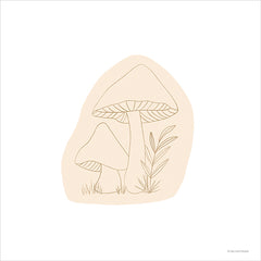 BRO292 - Pair of Mushrooms - 12x12