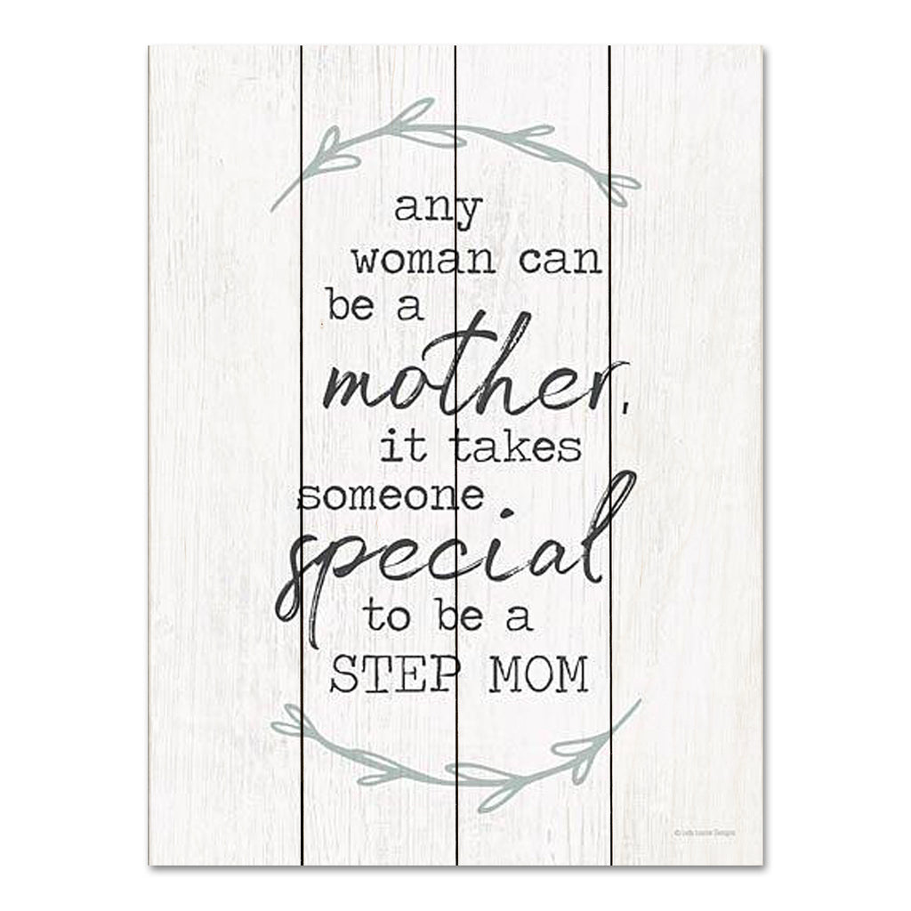 Lady Louise Designs BRO304PAL - BRO304PAL - Special Step Mom - 12x16 Inspirational, Family, Mom, Step Mom, Typography, Signs, Textual Art from Penny Lane