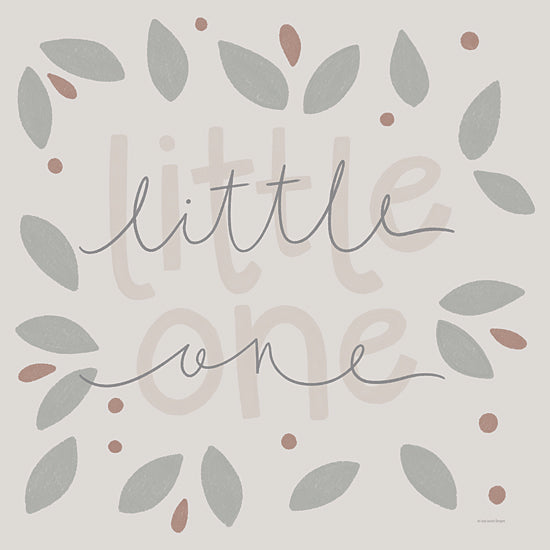 Lady Louise Designs BRO321 - BRO321 - Little One - 12x12 Baby, Baby's Room, New Baby, Greenery, Inspirational, Little One, Typography, Signs, Textual Art, Neutral Palette from Penny Lane