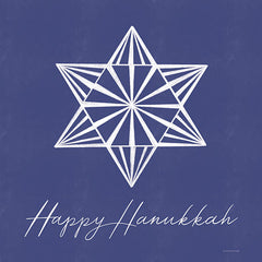 BRO340 - Happy Hanukkah Star - 12x12