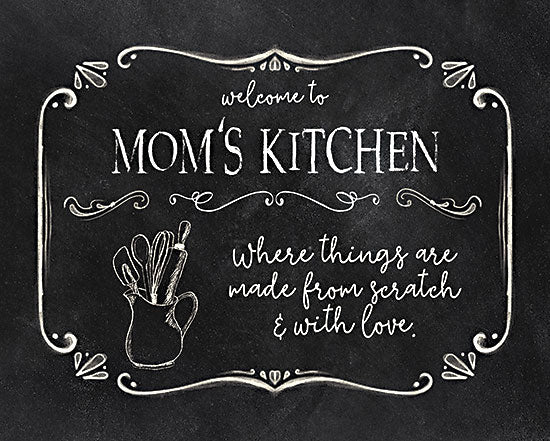 Cloverfield & Co. CC154 - CC154 - Mom's Kitchen - 16x12 Mom's Kitchen, Kitchen, Welcome, Greeting, Chalkboard, Family, Love, Signs from Penny Lane