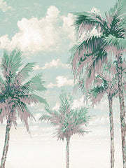 CC203 - Blue Sky and Palm Trees - 12x16