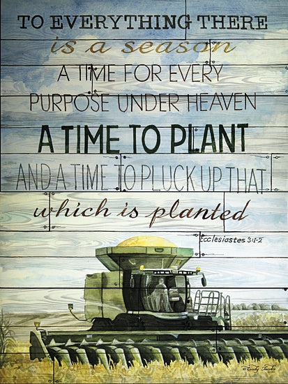 Cindy Jacobs CIN111 - A Time to Plant - Farm, Signs, Religious, Inspirational, Tractor from Penny Lane Publishing