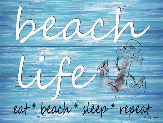 Cindy Jacobs CIN123 - Beach Life - Beach, Anchor, Coastal, Signs from Penny Lane Publishing