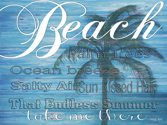 Cindy Jacobs CIN124 - Beach - Take Me There - Beach, Palm Tree, Coastal, Signs from Penny Lane Publishing