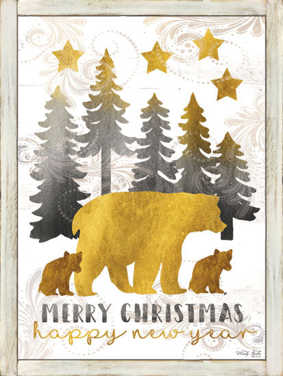 Cindy Jacobs CIN1265 - CIN1265 - I'll be Home for Christmas - 12x16 Signs, Typography, Trees, Stars, Bear, Bear Cubs, Christmas, New Year from Penny Lane