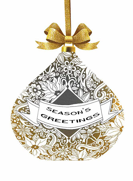 Cindy Jacobs Licensing CIN1282 - CIN1282 - Season's Greetings Ornament - 0  from Penny Lane