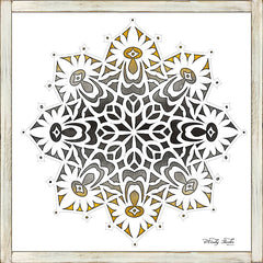 CIN1345 - Mandala on White   - 12x12