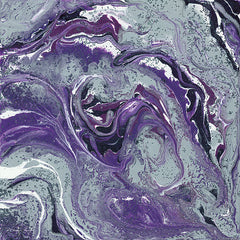CIN1511 - Abstract in Purple I - 12x12