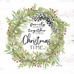 CIN1928 - Christmas Time Wreath - 12x12