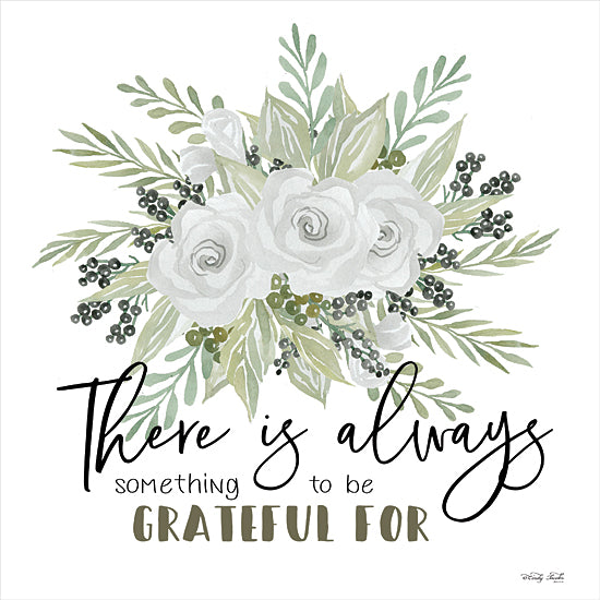 Cindy Jacobs CIN2032 - CIN2032 - There is Always Something to be Grateful For - 12x12 There is Always Something to be Grateful For, Grateful, Flowers, White Flowers, Greenery, Signs from Penny Lane