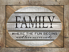 CIN2052 - Family - Where the Fun Begins - 16x12