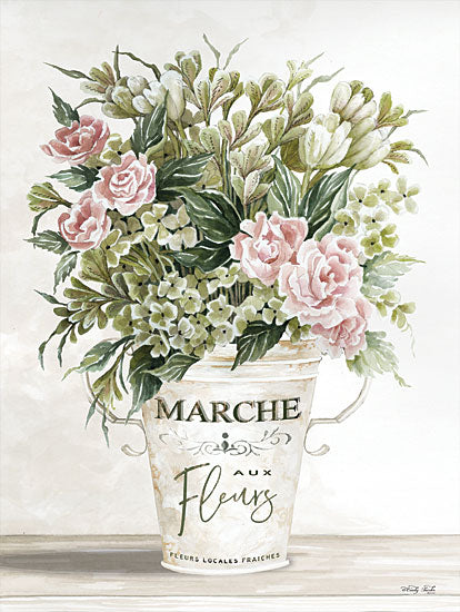 Cindy Jacobs CIN2155 - CIN2155 - Spring Peonies I - 12x16 Flowers, Pink flowers, Shabby Chic, Peonies, Tin Container, Spring from Penny Lane