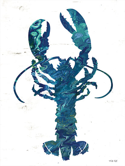 Cindy Jacobs CIN2205 - CIN2205 - Bright Lobster Blue    - 12x16 Lobster, Blue and Green, Coastal from Penny Lane