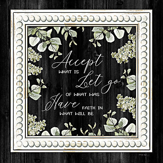 Cindy Jacobs CIN2359 - CIN2359 - Have Faith    - 12x12 Accept What Is, Faith, Greenery, Chalkboard, Motivational, Signs from Penny Lane