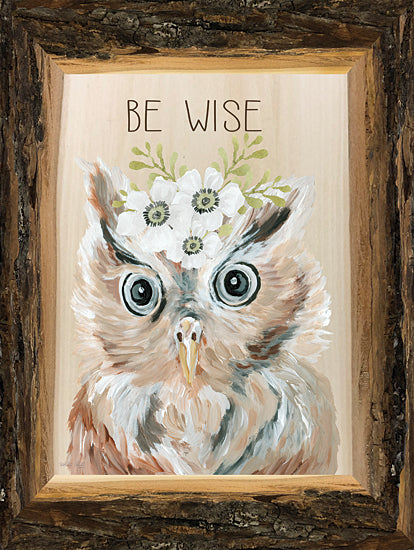 Cindy Jacobs CIN2481 - CIN2481 - Be Wise Owl - 12x16 Owl, Owlet, Baby, Children, Flowers, Baby, Children, Whimsical, Signs from Penny Lane