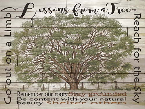 Cindy Jacobs CIN251 - Lessons from a Tree - Tree, Landscape, Inspirational, Sign from Penny Lane Publishing