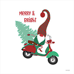 CIN2521 - Merry & Bright Gnome - 12x12