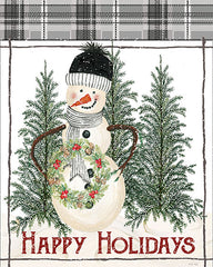 CIN2611 - Happy Holiday's Snowman - 12x16