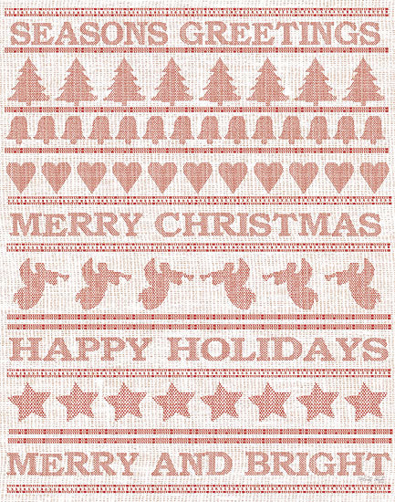 Cindy Jacobs CIN2655 - CIN2655 - Holiday Sentiments Stitchery I  - 12x16 Merry Christmas, Stitchery, Holidays, Christmas Icons, Red & White, Signs from Penny Lane
