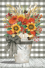 CIN2722 - No. 4 Autumn Floral Arrangement - 12x18