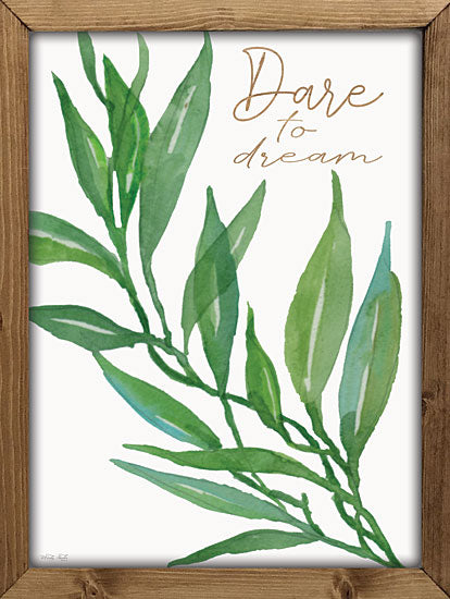 Cindy Jacobs CIN2769 - CIN2769 - Dare to Dream - 12x16 Dare to Dream, Leaves, Green Plant, Greenery, Frames, Motivational, Signs from Penny Lane