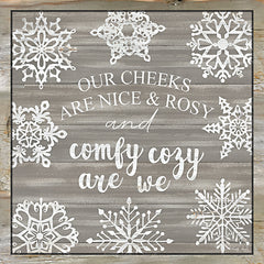 CIN2783 - Comfy Cozy Snowflakes - 12x12