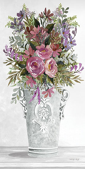Cindy Jacobs CIN2815 - CIN2815 - Lilacs II - 9x18 Flowers, White Vase, Elegance from Penny Lane