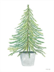 CIN2832 - Fir Tree in Pot       - 12x16