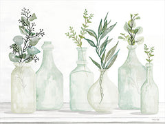 CIN2835 - Bottles and Greenery I - 16x12