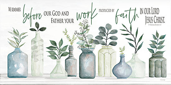 Cindy Jacobs CIN2841 - CIN2841 - We Remember - 18x9 We Remember, Glass Bottles, Greenery, Religious, Bible Verse, Thessalonians, Shabby Chic, Country French, Signs from Penny Lane