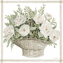 CIN2862 - Basket of Peonies - 12x12